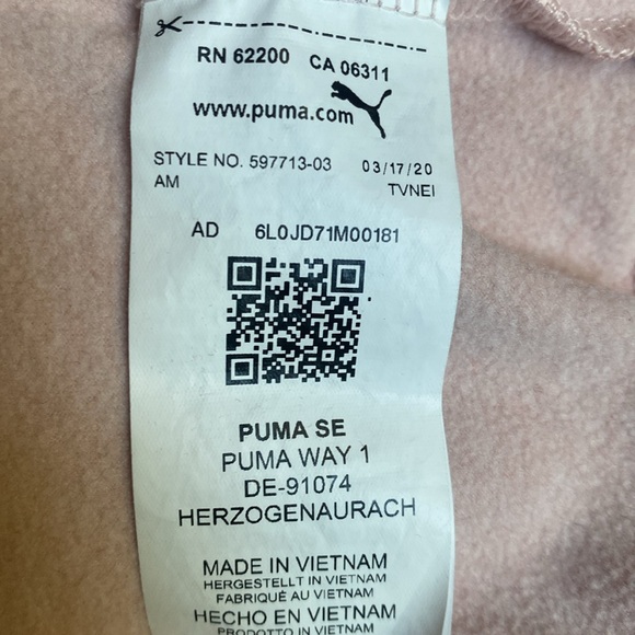 Puma Pink Sweatshirt XXL - Picture 8 of 8